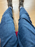 森马森马牛仔裤男夏季新款可拆卸皮带舒适小脚长裤个性ins潮裤子 牛仔深蓝0840（颜色不同材质不同） 31 实拍图