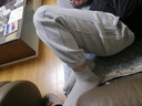啄木鸟裤子男秋冬款束脚裤潮流运动休闲裤冬季加绒裤加厚宽松保暖卫男裤 566黑色 加绒 XL 实拍图