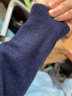 哥弟真的好简约百搭高领打底针织纯羊绒衫女毛衣A300340 藏蓝 M(3码) 实拍图