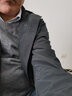 罗蒙（ROMON）高档轻奢风衣男士中长款秋冬新款商务休闲中年保暖连帽外套爸爸装 【羽绒款】YR6629972灰色 L /175码 实拍图