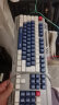 英菲克（INPHIC）K9键盘鼠标套装游戏有线办公金属面板炫光拼色键鼠套装男生台式USB电脑笔记本 键鼠套装【拼色26键无冲+加厚金属面板】K9蓝白 实拍图