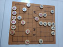 弈流（YILIU）大号皮革象棋盘实用围棋盘便携式旅行棋具绒布棋单面双面PU耐用型 50规格象棋单面盘 实拍图