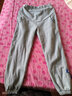 十月名裳孕妇裤春秋季外穿打底裤小个子休闲运动显瘦孕妇装长裤子 灰色（加绒） L（推荐尺码：适110-130斤） 实拍图