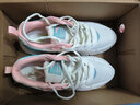 安踏女鞋运动鞋春夏新款网面鞋轻质透气跑步鞋轻便防滑休闲鞋妈妈鞋子 【热销皮网透气】白/蟹青/粉-4 35.5 实拍图