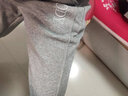 欧洛黛休闲裤女加绒裤运动裤秋冬季裤子束脚哈伦裤时尚百搭长卫裤女 灰色(加绒加厚) L 实拍图