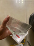 北欧ins风玻璃碗水果沙拉碗家用吃饭小碗辅食碗果盘 方形碗260ml2个 实拍图