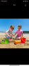 Hape儿童挖沙玩雪铲子小桶组合工具套装玩雪模型男女戏水玩沙户外玩具 沙滩9件套 E8404 晒单实拍图