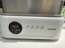蓝宝（BLAUPUNKT）聚能鲜蒸锅不锈钢电蒸锅蒸炖锅多功能家用隔水炖盅全自动预约蒸汽锅电煮锅电炖锅 10L 【双层】不锈钢电蒸锅+双小炖盅 实拍图
