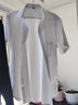 啄木鸟【棉弹抗皱】衬衫男秋季商务休闲男士棉质正装上衣衬衣男白色40 实拍图