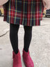迪士尼女童裤袜中厚儿童打底裤连体袜加绒连裤袜舞蹈袜子春秋薄绒 31102黑色【春秋薄绒款】【10~20℃】 9-12岁 【XL码适合身高135-145cm】 实拍图