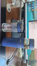 水莫停智能玻璃杯茶水分离杯双层防烫泡茶杯子水杯男士父亲节礼物大容量 睿智蓝+保温杯礼盒装 400ml 2只 实拍图