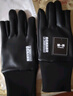 逐港半指手套男女冬保暖防滑露指骑行开车防水加绒钓鱼外卖骑车户外皮 二指-女款 实拍图