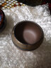 陶迷（TAOMI）高档主人杯茶杯品茗杯汝窑小茶杯茶盏家用陶瓷功夫茶具泡茶杯 观自在鎏金罗汉杯 130ml 1只 200mL以下 实拍图
