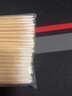 港雅尖嘴棉签纹绣专用纹眉眼线小棉签化妆美容牙签棉棒超细尖头木棒 尖嘴棉签7cm【10包1000支】 1件 实拍图