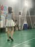 尤尼克斯（YONEX）羽毛球拍比赛训练全碳素疾光系列单拍NF555哑光白空拍 实拍图