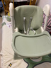 婧麒宝宝餐椅婴儿家用吃饭多功能升降折叠便携式儿童餐桌椅学座椅 标准-涂鸦云粉 PU坐垫+调节+躺坐 实拍图