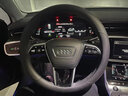 德言适用奥迪方向盘套真皮A6L/A4L/A7L/A8L/Q5L/A3A6A5Q3Q7Q8S4S5rs6Q6Q2L车把套超薄款 圆形超薄款【双色线】带车标 实拍图