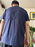 帝宾泽大码短袖T恤男加肥加大宽松胖子肥佬夏季透气圆领打底衫 实拍图