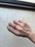 谢瑞麟（TSL）18K金戒指环心连心玫瑰金三色彩金开口戒指AG140 11# 晒单实拍图