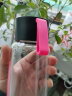 乐扣乐扣耐热玻璃水杯 便携时尚玻璃水瓶杯子 500ml 粉红色 LLG659PIK-PR  实拍图