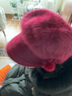 离歌帽子女秋冬季妈妈防寒毛线帽保暖护耳中老年人加厚奶奶洋气鸭舌帽 实拍图
