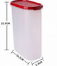 特百惠（Tupperware）MM椭圆2.3L*2件套干货保鲜盒坚果零食防潮收纳盒食品级冰箱储物盒 实拍图