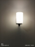 金幻 LED卧室客厅墙壁灯房间过道走廊楼梯轻奢美式床头灯气质黑送光源 实拍图