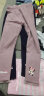 迪士尼女童打底裤春秋儿童裤子25洋气新款外穿秋装中大童长裤童装 【春秋A款】蕾丝边 紫色 97149 130cm 参考身高125-135 实拍图
