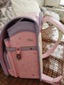 cuby加大日本书包小学生男女日式书包大容量背包儿童自动锁书包 粉红色加大版日式书包 实拍图