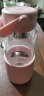 北鼎（Buydeem）玻璃杯 茶水分离大容量水杯子 男女士高颜值便携泡茶杯猪猪粉 晒单实拍图