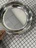 HUYO 蒸凉皮锣锣316不锈钢蒸面皮锣锣家用做凉皮的工具双耳不粘凉皮盘 带耳凉皮锣锣21cm【小号】送三件套  实拍图