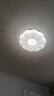 奥克斯（AUX）照明吸顶灯led奶油风卧室灯具饰书房餐厅灯简约卧室灯ZH-64WS-A 实拍图