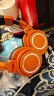 铁三角（Audio-technica）ATH-M50xBT2 MO 专业头戴监听蓝牙耳机 无线便携折叠 特别版夜盏橙 实拍图