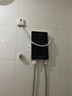 长虹即热式电热水器家用卫生间速热小型过水热淋浴智能变频恒温省电即开即热免储水洗澡机 8500W蓝（铸铝体）+漏保+配件包+上门安装 实拍图