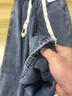 至唯cleanfit秋季bootcut黑色弯刀微喇牛仔裤男vibe美式修身直筒裤子 黑色 S 【推荐75-90斤】 实拍图