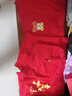 alliatime儿童本命年内裤红色大童纯棉平角短裤12岁中大童马年儿童红四角裤 男平角(平安马+吉祥+马年大吉)3条 180 cm/5xl建议100-120斤穿 实拍图