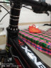 凤凰（Phoenix）儿童自行车山地车男女学生脚踏车6-15岁童车 霸道 黑红色 22寸 实拍图