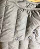 无印良品MUJI 女式 轻量羽绒便携式背心 女士马甲马夹外搭冬季款BDC06C1A 深咖啡色 L 实拍图