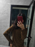 朵伶诗儿 【两件装】半高领长袖打底衫春秋洋气女内穿大薄款码百搭 卡其+咖色 XL 120-140斤 实拍图