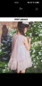 MiniPeace【公主系列】太平鸟女童连衣裙夏季粉色公主裙美人鱼裙 粉红色 130cm 晒单实拍图