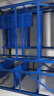 纯旭货架仓储家用置物架地下室超市展示架金属仓库库房中重型货物层架 蓝色四层主架 轻型货架 长120*宽40*高200cm 晒单实拍图
