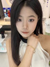 中国黄金（CHINA GOLD）莫比乌斯黄金手镯女足金古法素圈镯子手环饰品生日礼物送女友爱人 【古法无孔】圈号58 约5g 实拍图