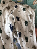 精典泰迪儿童睡衣套装男女童内衣家居服中小童装秋衣秋裤两件套 丛林小熊军绿 120 实拍图