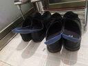 厨王男鞋厨师鞋厨房专用防滑工作鞋防水防油劳保鞋男休闲皮鞋黑色 厨王5号/黑色厚底款（防滑防水） 39 实拍图