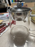 久堂加厚玻璃公道杯带茶漏一体套装茶海分茶器倒茶杯功夫茶具耐热高档 卡网带盖-京也大直身公杯450ml 实拍图