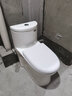 TOTOGURU大师系列侧排马桶后墙排直冲式坐便器家用抽水马桶大排污管道TOTO GURU967CN-地排污（200/300/400坑距） 实拍图