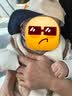卡度熊（KADUXIONG） 婴儿帽子春秋季遮阳防晒男宝女宝棒球帽春款儿童婴幼儿鸭舌帽 藏青色 5个月-2岁（建议头围45-50cm） 实拍图
