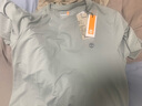 添柏岚（Timberland）官方男女同款快干凉感短袖T恤新轻量宽松A66CK A66CKC20/灰蓝色 L 实拍图