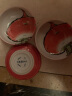 美浓烧（Mino Yaki） 绘手纸圆盘日式和风7英寸深盘釉下彩菜盘蔬菜盘小吃点心盘 紫茄款(17*4.8cm) 实拍图