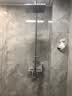 OPPLE 卫浴精铜龙头淋浴增压花洒套装手持莲蓬 洗澡浴室淋浴花洒 三档电镀银 恒温-A22【四出水 一键锁温】 实拍图